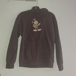 Disney Parks Mickey & Friends GENUINE MOUSEWEAR Bbrown Hoodie Pull over